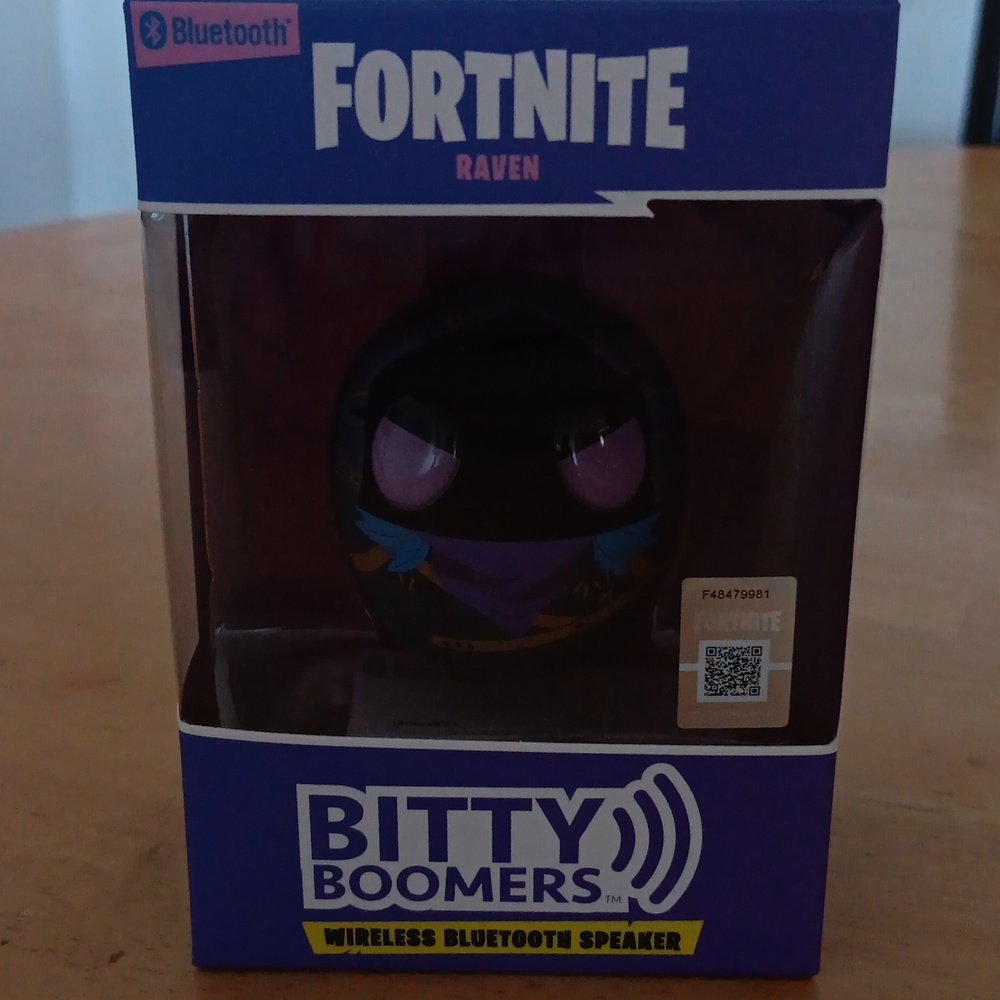 Bitty Boomers Fortnite RAVEN Portable Bluetooth Speaker